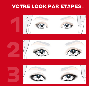 Votre look par étapes :