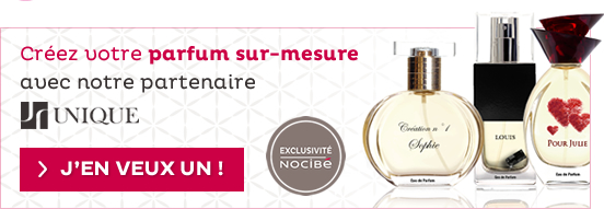 Créez votre parfum sur mesure avec notre partenaire UNIQUE - J'EN VEUX UN !