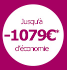 Jusqu à -1079* d économie