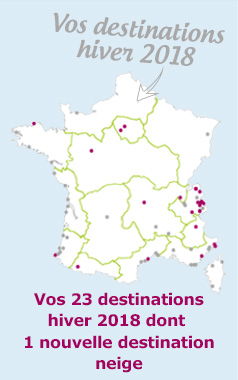 Vos destinations hiver 2018