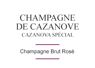 CHAMPAGNE DE CAZANOVE - CAZANOVA SPECIAL - Champagne Brut Rosé