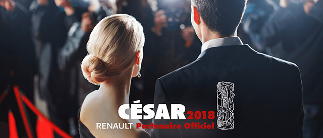 Le Siège Renault fait de vous une star lors de la nuit des César