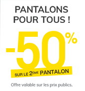 Pantalons pour tous !